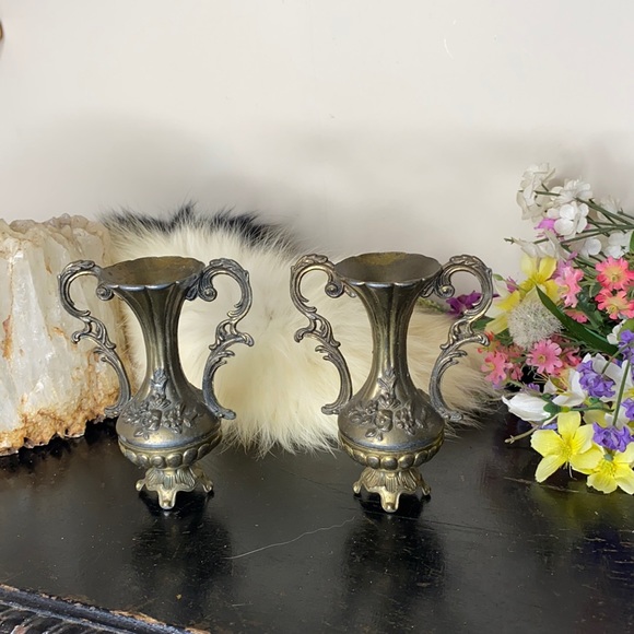 Metal Miniature Vases